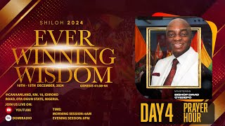 SHILOH 2024: PRAYER HOUR | DAY 4 | EVER WINNING WISDOM | 13, DEC. 2024 FAITH TABERNACLE OTA