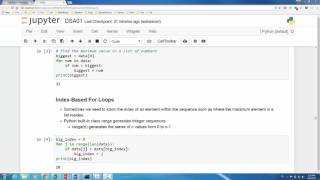 DSA0105 Flow Control in Python: Conditionals and Loops
