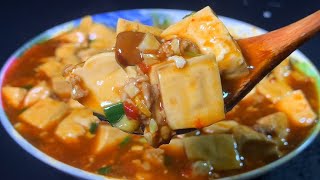 The mapo tofu in the restaurant is so delicious. It turns out that the method is so simple