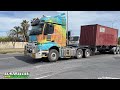 australian mercedes benz road train compilation 2