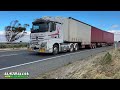 australian mercedes benz road train compilation 2