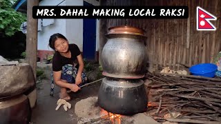 Local Raksi Paardai: Traditional Way of Making Nepali Alcohol 😱 || Hile, Dhankuta Vlog-8🇳🇵