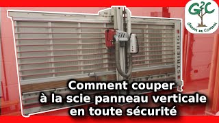 Scie à panneau verticale en menuiserie : techniques de coupe et sécurité - Guide complet