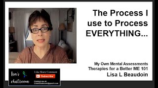 101: Lisa L. Beaudoin - The process I use to process EVERYTHING