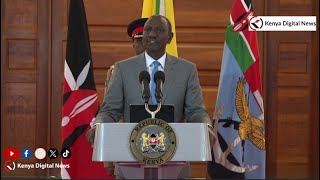 Angry President Ruto's statement after Kenya Anti-Finance Bill Protesters Stormed Parliament!!