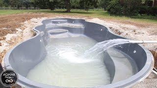 $65,000 Pool Installation from Start to Finish!!