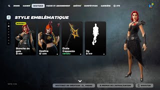 *NEW* BOUTIQUE FORTNITE D'AUJOURD'HUI 27 JANVIER 2025! (BOUTIQUE DU JOUR!)