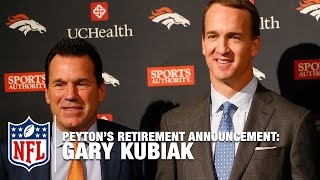 Gary Kubiak Shares Story about Peyton Manning's Drive to Return for Playoff Run | NFL News