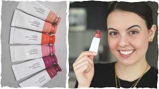 Glossier Cloud Paint Swatches