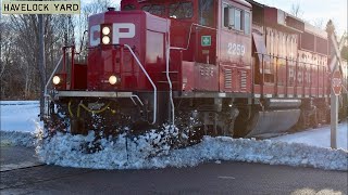 Breaking the First Snowbanks of Winter CPKC H08