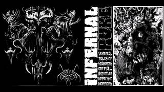 DEMONIC COMPULSION / INFERNAL PUKE - Split 7'' (2018)