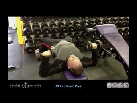 Proper Form Series - Dumbbell Flat Bench Press - YouTube