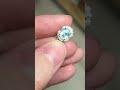 【台北周先生】天然含銅碧璽 paraiba 帕拉伊巴 0.8克拉 碧璽中的王 霓虹藍 美墜