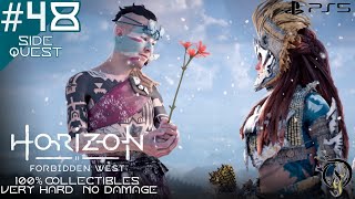 【Horizon Forbidden West】#48 - Side Quest 兵士の証明（100% Collectibles Very Hard No Damage）