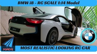 AWESOME BMW i8 RC Car with Opening Doors | Most Realistic RC BMW Scale Model | RC WITH POPEYE