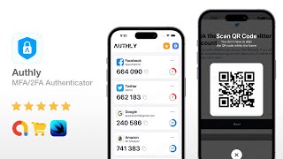 Authly - MFA/2FA Authenticator Source Code | SwiftUI Xcode Project | iOS App Templates by Apps4World
