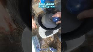 Sacred blue lapis Laguna paint pigment