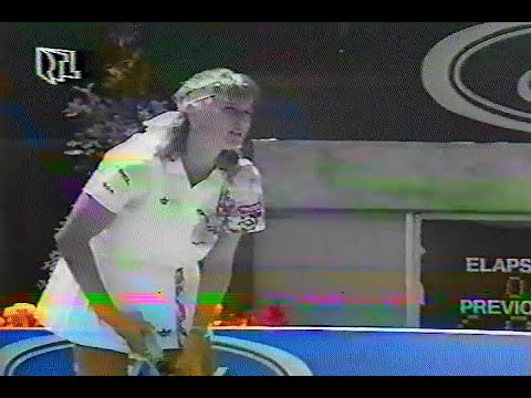 Steffi Graf Vs. Karina Habsudova Australian Open 1991 R4 - YouTube