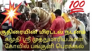 kamuthi sri muthumarriamman kovil function horse dance