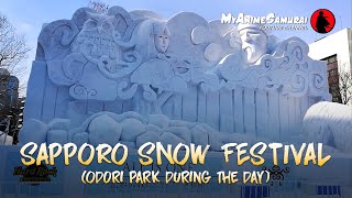 Yuki Matsuri aka Sapporo Snow Festival (Odori Park during the day)