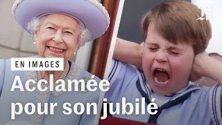 Jubilé d'Elizabeth II : la reine au balcon de Buckingham pour ses 70 ans de règne