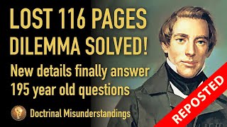 Lost 116 pages dilemma solved! New details finally answer 195 year old questions