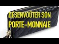 desenvoÛter son porte monnaie