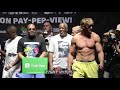 FLOYD MAYWEATHER VS LOGAN PAUL - FULL WEIGH IN AND FACE OFF VIDEO
