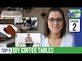 TOP 5 DIY Coffee Tables! The best build videos for your next project!