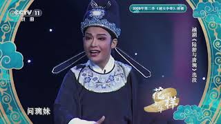 [青春戏苑]越剧《陆游与唐琬》选段 表演：陈丽雅|CCTV戏曲