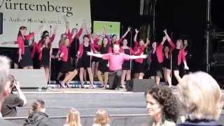 SWR4 Chorduell Halbfinale Waiblingen 2014 : What A Feeling : Rückenwind aus Tiengen