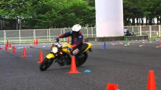 第４５８回　へなちょこライダー走行会４０　はっとりさん　コンビネーションスラローム