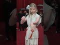 Aurora slow motion on the Red Carpet (GlamBot) - The Oscars