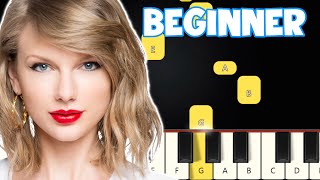 Enchanted - Taylor Swift | Beginner Piano Tutorial | Easy Piano