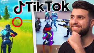 Reacting to the WEIRDEST Fortnite Tiktoks... (Cringe & Funny)
