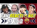 SPURS FANS DEJECTED 😔 REACTION TO TOTTENHAM 2-2 ROMA | EUROPA LEAGUE FAN REACTIONS