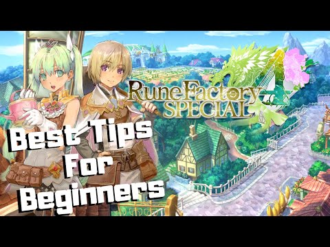 Rune Factory 4 Special: The BEST Tips and Tricks for NEW PLAYERS