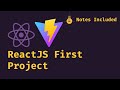 React JS | Create Project From Scratch | Vite + React