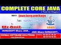 Core Java -  java.lang.package -  equals(Object o) Vs == operator Part-1