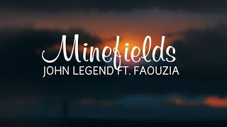 MINEFIELDS - JOHN LEGEND (LIRIK DAN CARA BACA BAHASA INGGRIS MUDAH) TIKTOK 2021