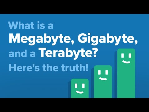 What is the difference between GB and MB of data?