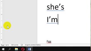 How to Stop Microsoft Word from Underlining Contractions as Errors