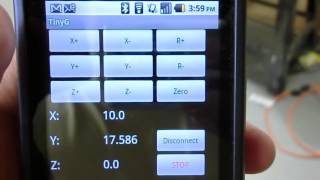 Android CNC controller demo