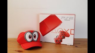 PS2 Console Cinnabar Red Edition / my Unboxing