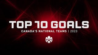 Top 10 Goals of 2023 🔥 | CANMNT + CANWNT