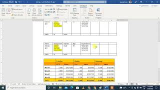 VBA code to copy table data from word to Excel