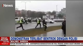 Aksi Demonstan Mengutuk Aksi Pembakaran Al-qur'an di Swedia Part 03 #iNewsRoomWeekend 17/04