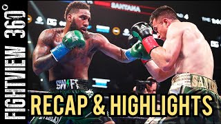 Hurd vs Santana Full Fight Results & Highlights: LACKLUSTER! Fighters At 154 F'd Up Their PAYDAYS?