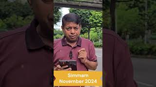 SimmamRasi |  அமைதி \u0026 பொறுமை, வெற்றி உங்களது| November month Raasipalan 2024