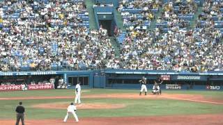 20120630ヤクルト-阪神戦 ６回表鳥谷犠牲フライ